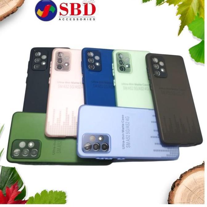 Casing Slim Tipis 0.3MM Samsung A52 4G 5G A52S Ultra-thin Matte Case