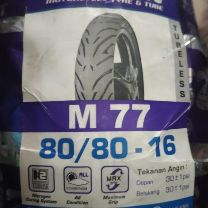 Ban Mizzle Tubeless 80/80-16 M77