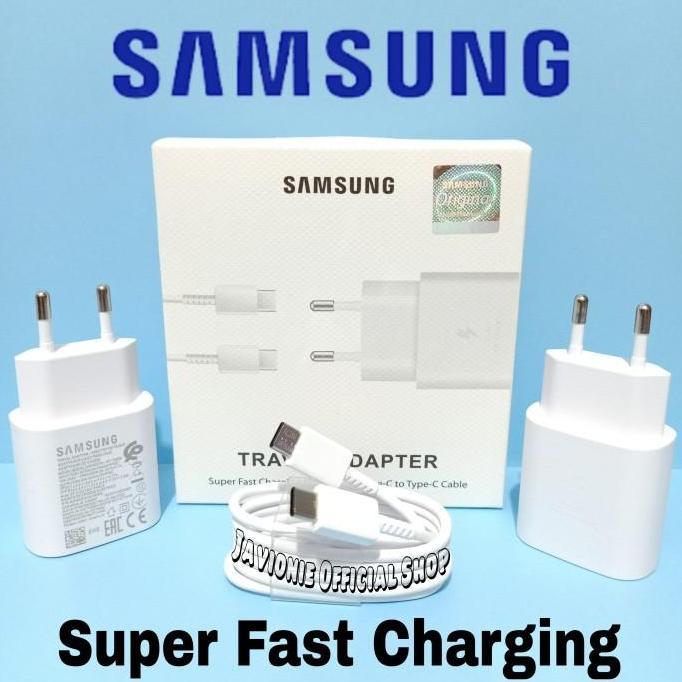 Adaptor Kepala Charger Samsung A33 A53 A73 M23 M33 M53 5G 25W Original