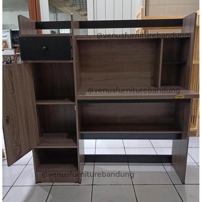 Meja belajar lemari pakaian rak buku anak laki perempuan tk sd Bandung