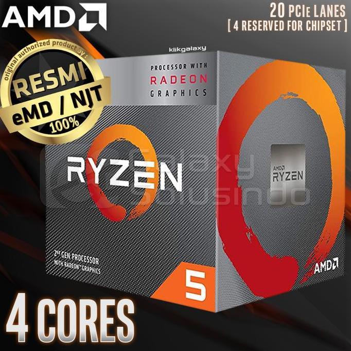 Processor AMD Ryzen 5 3400G AM4
