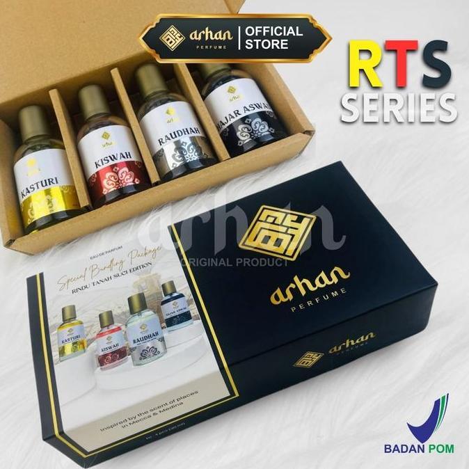 ARHAN Paket Parfum Rindu Tanah Suci Series 30 ml 4 varian Inspired Perfume