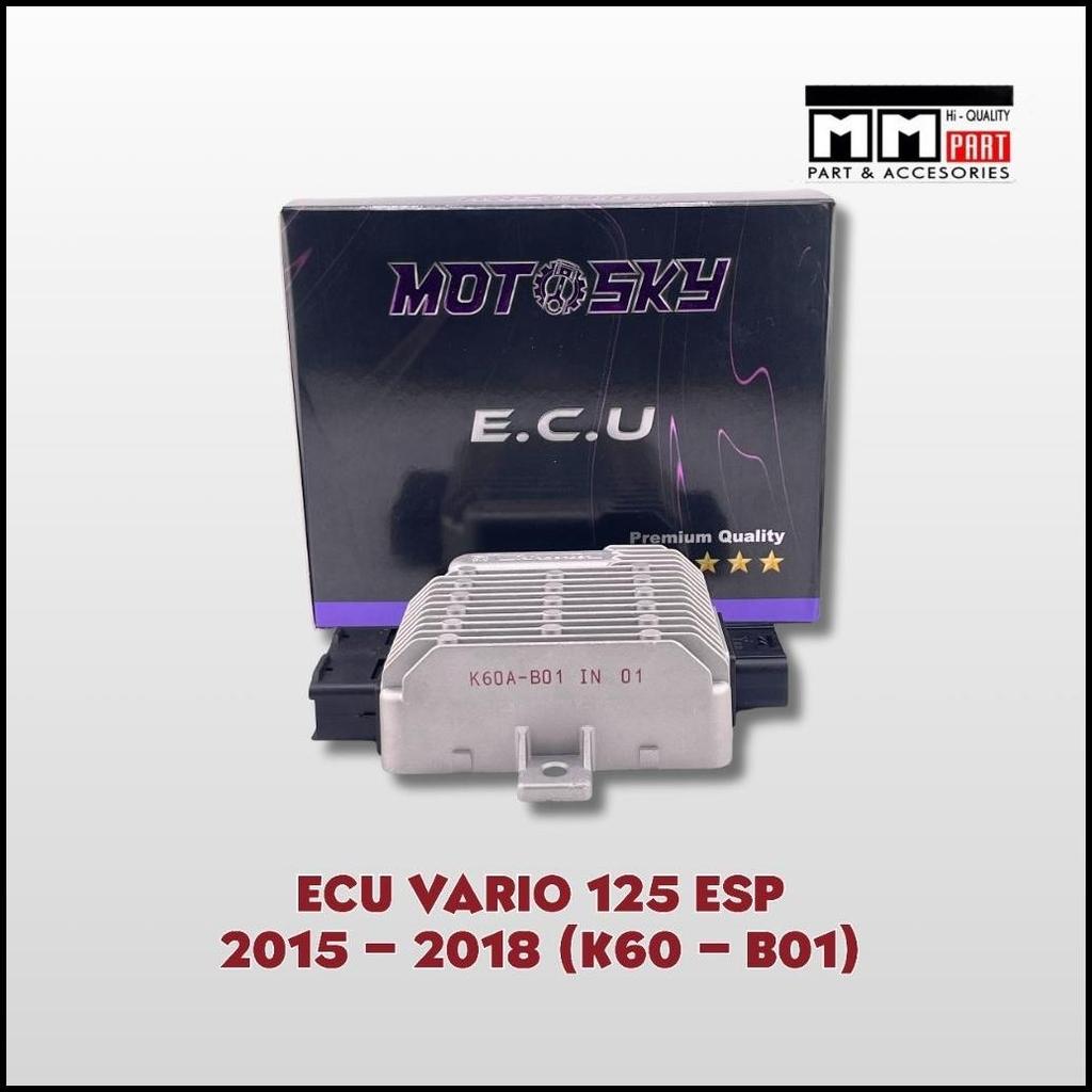 Ecu Vario 125 Esp 2015-2018 K60-B01 Motosky Ecu Engine Control Unit Vario 125 Fi Led Non Iss