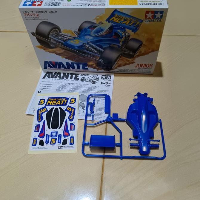 body avante Jr utk chassis type 2 ORI Tamiya lengkap dgn box dan decal + kitab