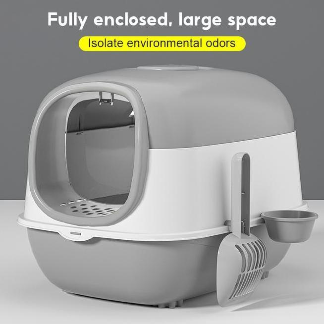 Kotak Pasir Kucing Uv Kucing Toilet Kucing Bak Pasir Kucing Litter Box Kucing Kotak Kotoran Cat Litt