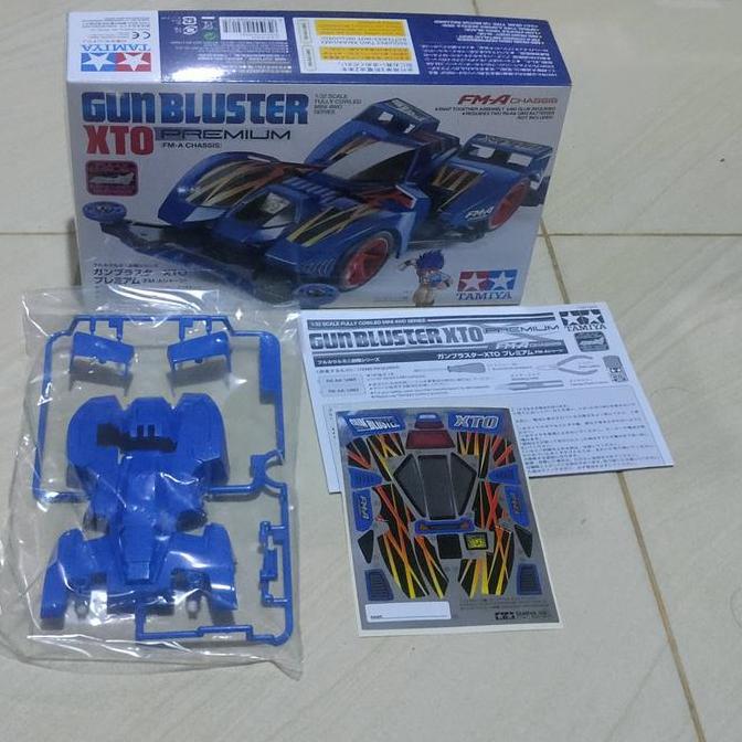 body gunbluster xto premium fma chassis ori Tamiya