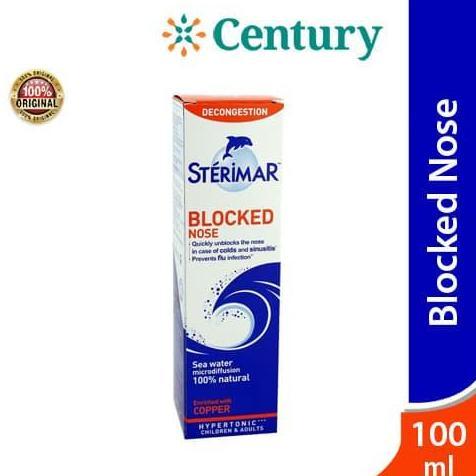 Sterimar Blocked Nose 100ml / SEMPROT HIDUNG / DEKONGESTAN / NASAL