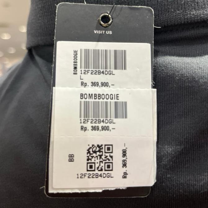 BOMBBOOGIE Polo Shirt Original Reguler Terbaru untuk Pria