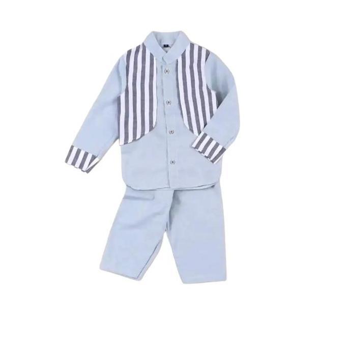 KOKO ALFATIH ROMPI ANAK Lengan panjang Baju Muslim  Setelan