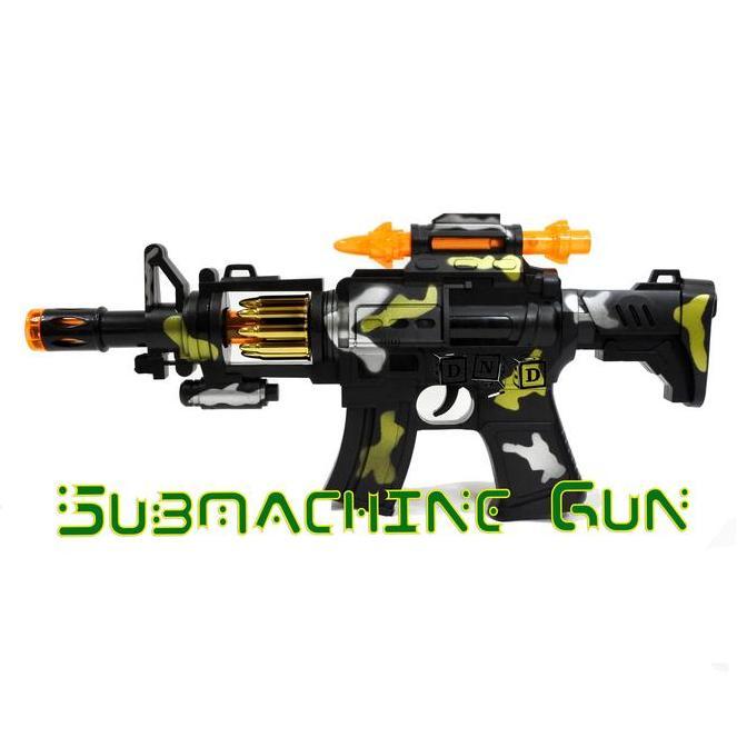 Promo Mainan Anak Sub Machine Gun Pistol Otomatis Senapan Elektronik 0099 Cod