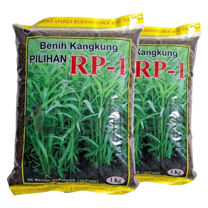 Benih Kangkung Daun Sempit 1 Kg Pilihan RP-1 Kemasan Pabrik Primasid