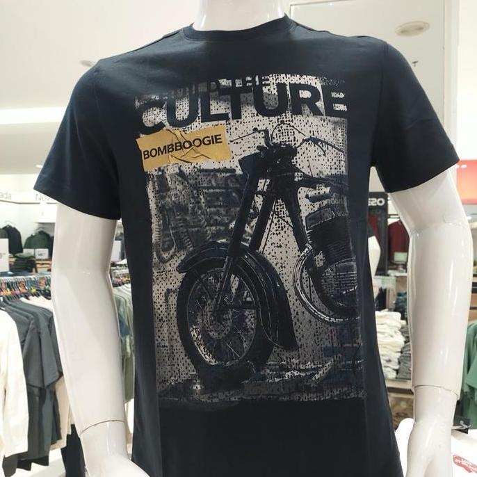 KAOS MERK BOMBBOOGIE ORIGINAL SLIMFIT TERBARU