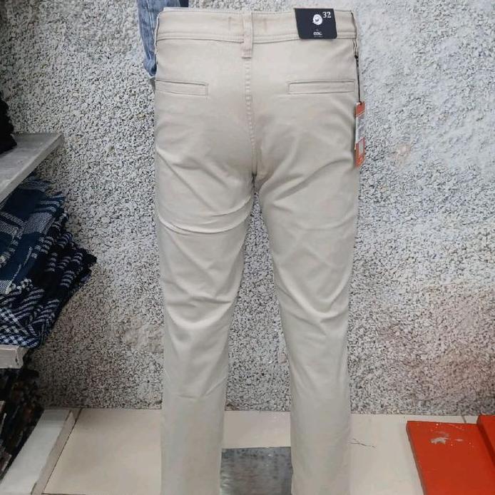 CELANA PANJANG MERK CARDINAL CDL ORIGINAL SLIMFIT PREMIUM QUALITY WARNA CREAM