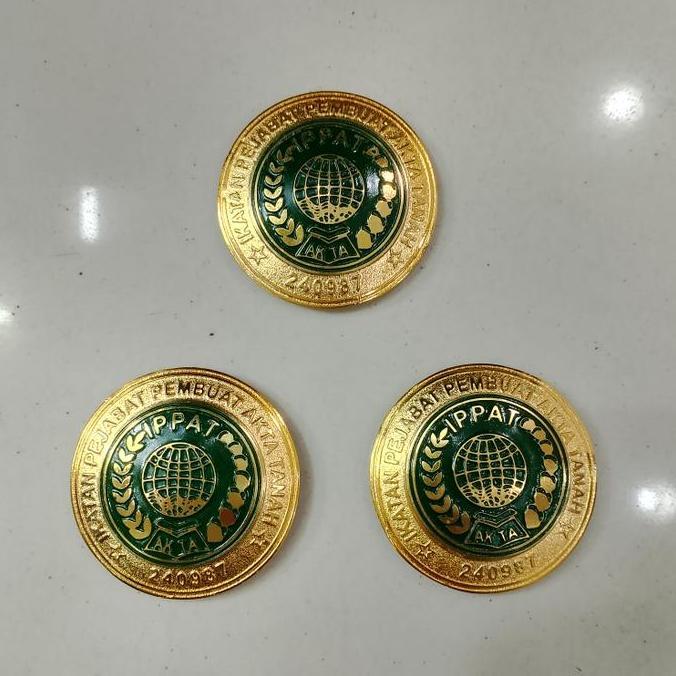 Pin Kuningan IPPAT Lencana IPPAT