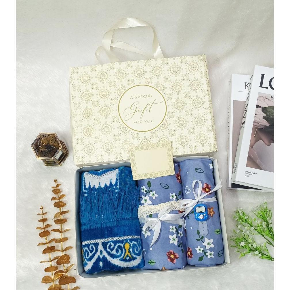 Gratis Ongkir Hamper Hantaran Mukena Motif Dewasa Sejadah Turkey Free Tasbih Digital Idul Fitri Leba