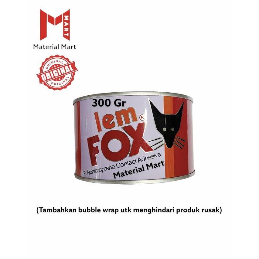 Ready stock Lem Fox Kaleng 300gr Kuning | Lem Fox Kaleng 600Gr | Lem Fox Kuning