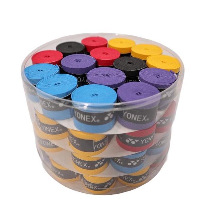 Grip Karet Badminton Bulutangkis Yonex 1 toples / Raket Bulutangkis Badminton yonex - 1 toples isi 6