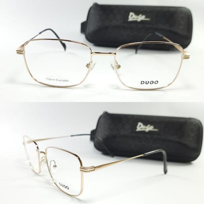 New  Frame Kacamata Pria Wanita Dugo 2027 Kotak Clip On Polarized Original