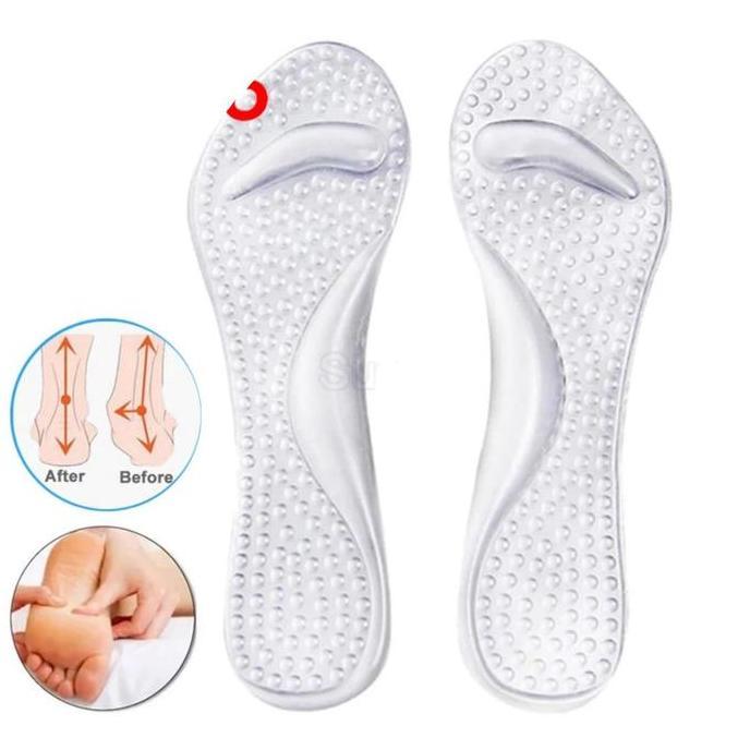 INSOLE SEPATU WANITA BAHAN GEL SILIKON INSOLE SEPATU HEELS ALAS SEPATU WANITA