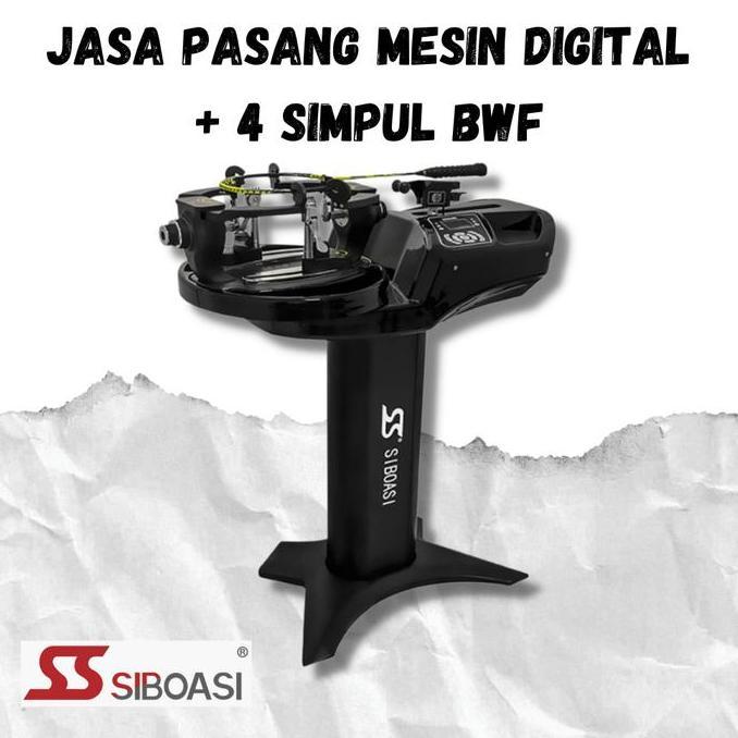 Pasang Senar Raket Mesin Digital Siboasi