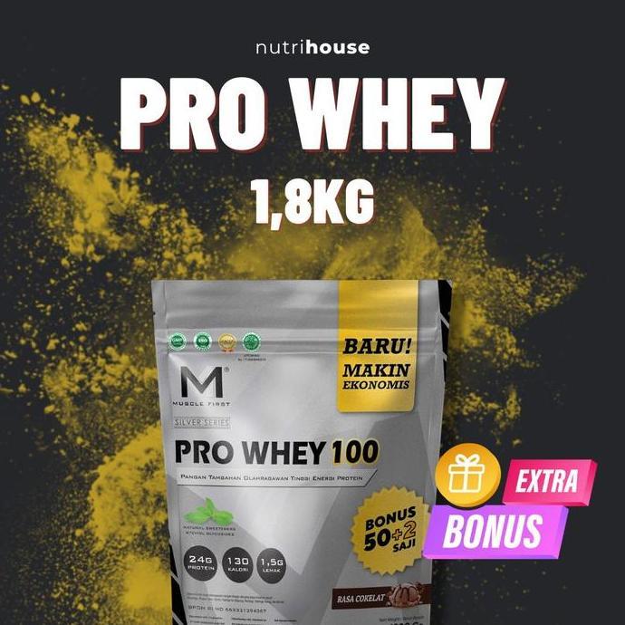 M1 Pro Whey 100 1,8kg 4LB 4 LB Muscle First Prowhey Whey Protein M1