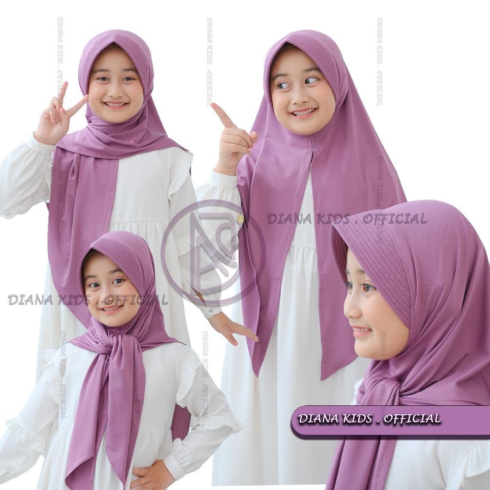 VALUE PACK 'HIJAB SEGITIGA INSTAN PET ANTEM JERSEY JILBAB ANAK PEREMPUAN REMAJA 7 - 13 TAHUN