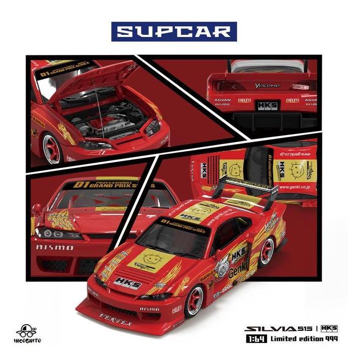 SC64002 - SUPCAR NISSAN SILVIA S15 HKS