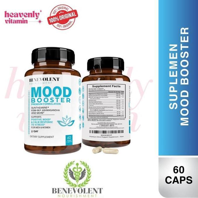 Benevolent Nourishment Mood Booster - 60 Veggie Capsules, Non-GMO