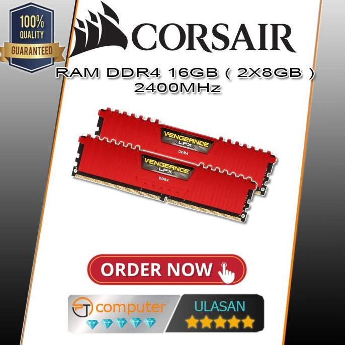 RAM PC DDR4 16GB HEADSINK 8GB X 2KEG