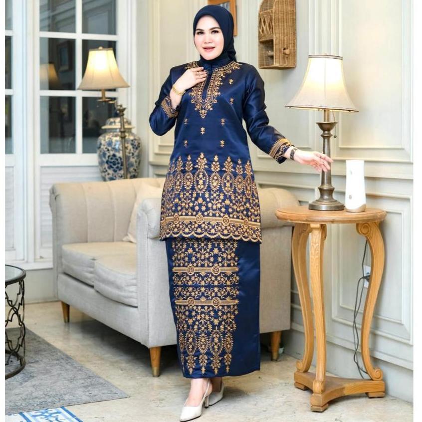EK-New Set Baju Kurung Bordir - Baju Kurung Modern - Kebaya Modern - Kebaya Baju Kurung Padang - Baj