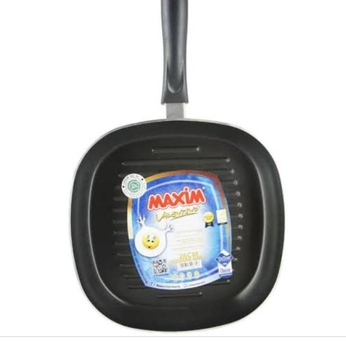 Alat Panggang Teflon Maxim Square Grill 26 cm Teflon Kotak Persegi
