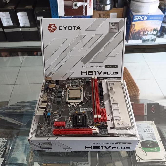 PAKET MOBO H61 PROSESOR I5 3470 RAM 16GB GARANSI