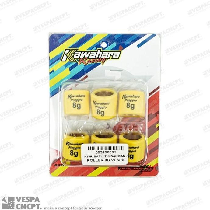 Roller Teflon Kawahara 8 Gram Vespa Sprint Primavera Lx S Gts 150cc