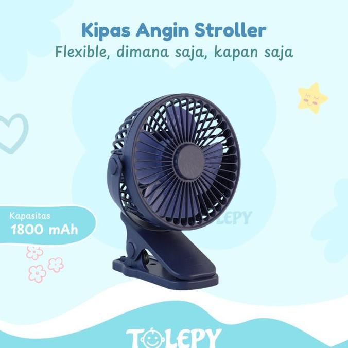 Kipas Angin Stroller Kapasitas Besar | Stroller Fan Portable