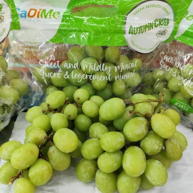 Frutting- Anggur Hijau | Anggur Hijau Tanpa Biji | Anggur Ijo Manis