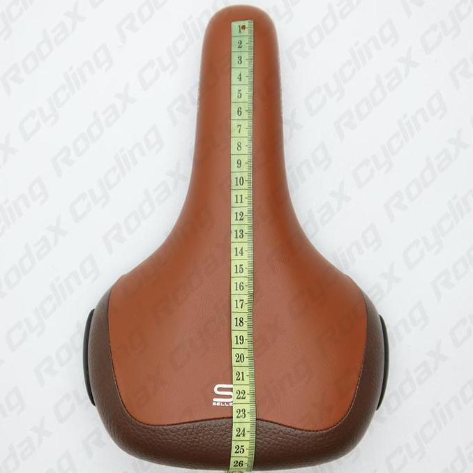 Selle Royal Momentum - Brown Saddle Comfort Range Sadel Sepeda Lebar Relaxed Sadel Sepeda Gel Aesthe