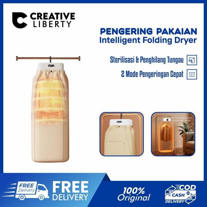 [CL] Pengering Pakaian Lipat Listrik Mesin Pengering Pakaian Portable Pemanas Pakaian Lipat Elektrik