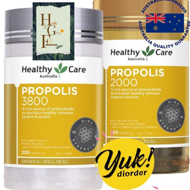 Healthy Care Propolis 3800 200 Capsules