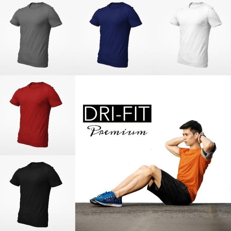 BEST SALE Kaos Polos DriFit Premium Rhabit anti bacterial + anti uv + quick dry