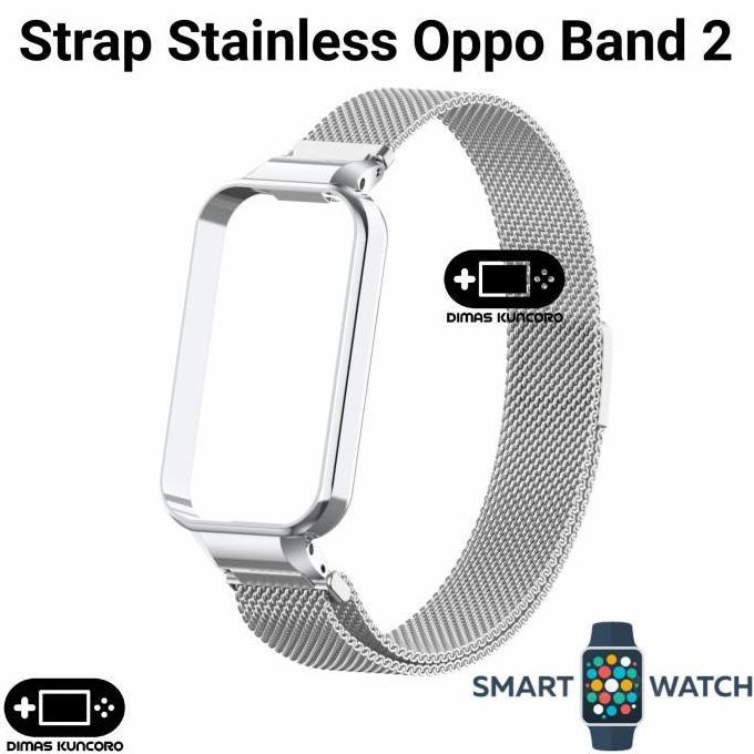 Strap Stainless Oppo Band 2 tali jam tangan steel oppo smartwatch band 2