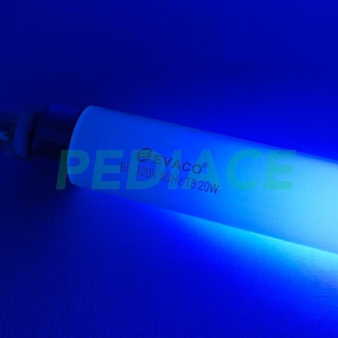 Lightflas- Lampu T8 Nyamuk Uv Evaco 20W Lampu Nyamuk 20 Watt Ultraviolet 60.5Cm