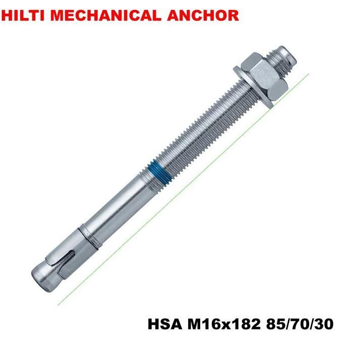 Ready DYNABOLT ANCHOR HILTI HSA M16X182