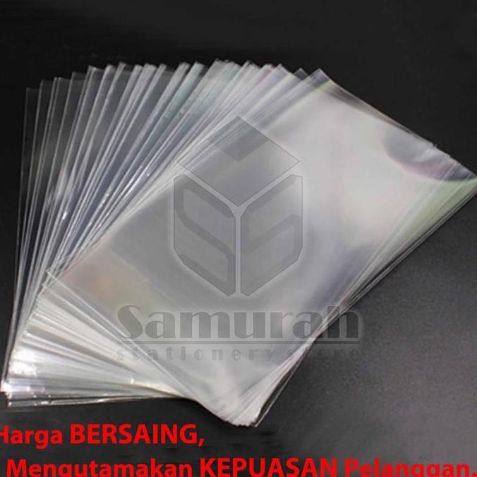 Yoiyouu- Plastik Opp Kaca Lebar 8 X 10 Cm Bening / Plastic Souvenir Ukuran 8X12 - Accesories 8X15 - 