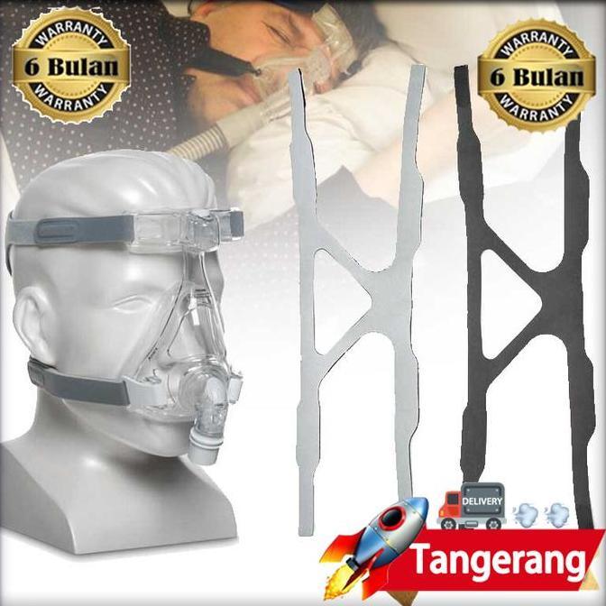 SMO Headgear Head Band Tutup Kepala CPAP Mask Respironics Resmed
