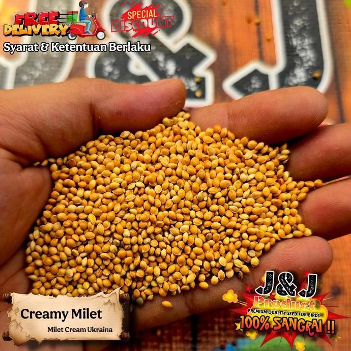 Bisajakok- Milet Premium Bijian Sangrai Milet Putih Milet Cream Milet Hitam
