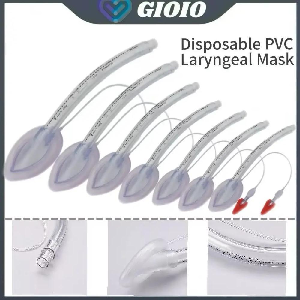 Disposable PVC Laryngeal Mask Oral Medical Airway Breathing Anesthesia Mask Intubating Laryngeal Mas