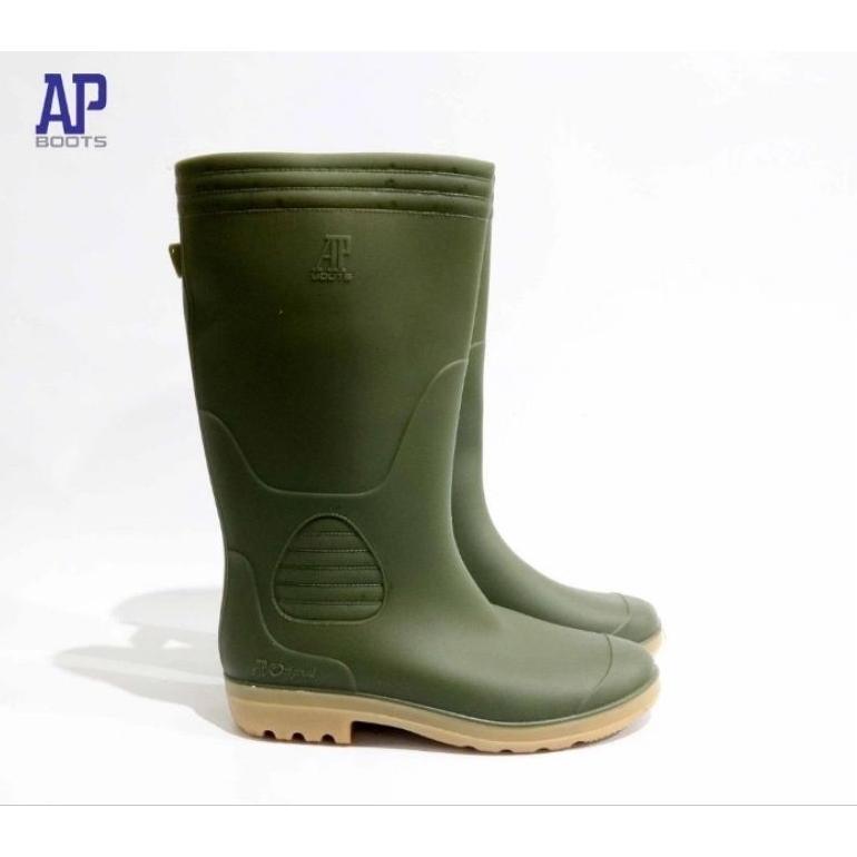 Terbaru Cod - Sepatu Ap Boots Orca 9506 Hijau Size 38-43 Original Sepatu Boots Pria Sepatu Ap Boots 