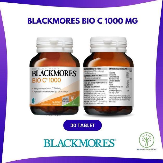 Vitbingit- Blackmores Bio C 1000 Mg Vit C Vitamin C Bpom Series