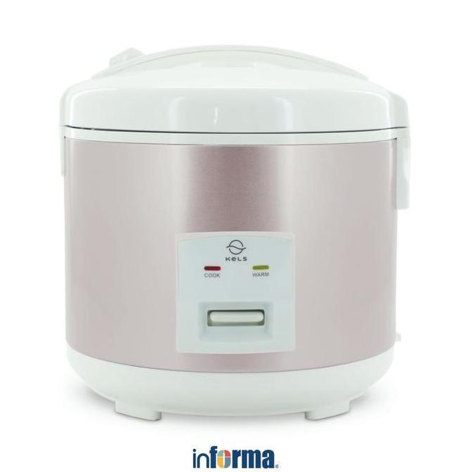 KELS 1.8 LTR RICE COOKER - GOLD