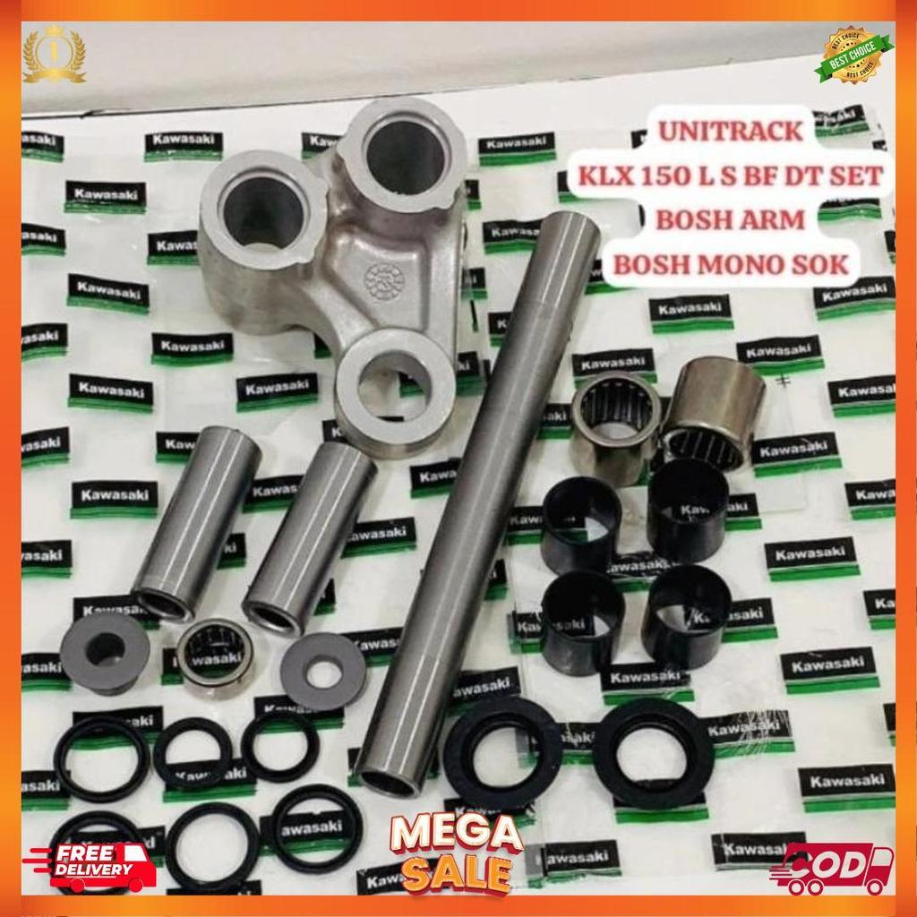 UNITRACK UNITREK MONOSHOCK KLX 150 S L BF DT TREKER SET BOSH ARM AREM KAWASAKI PROLINK SET BOS MONO 